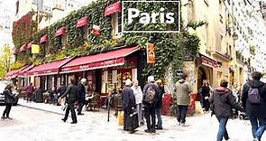 Le Marais, Paris France - HDR walking in Paris -4K HDR 60 fps