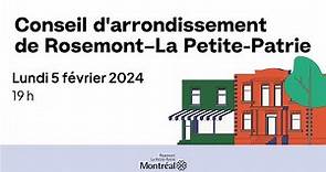 Séance du conseil de Rosemont-La Petite-Patrie du 5 Février 2024