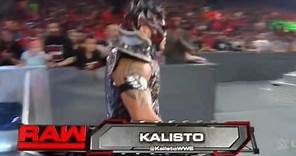 Kalisto debuts new theme song on Raw