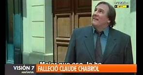 Visión Siete: Falleció Claude Chabrol