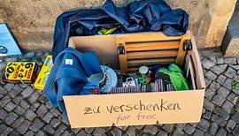 Regelwut in Stuttgart: Ist das Aufstellen von „Zu verschenken“-Boxen erlaubt?