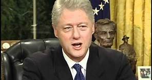 President Clinton's Final Address (Farewell) to the Nation as President
