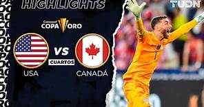 Resumen y goles | Estados Unidos 2 (3)-(2) 2 Canadá | Copa Oro 2023 | TUDN