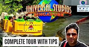 UNIVERSAL STUDIO SINGAPORE | COMPLETE TOUR WITH TIPS & GUIDE