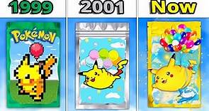 The Evolution of Pokemon Cards (1999-2022)