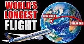 18hrs INSIDE the WORLD’S LONGEST FLIGHT (NYC to Singapore)