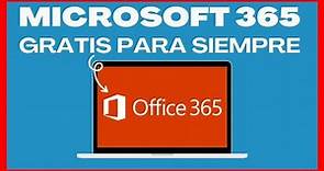 💥 Como Obtener Microsoft OFFICE 365 GRATIS Para SIEMPRE | Word, Excel, PowerPoint (Legal)