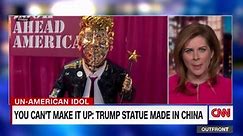 Origin of golden Trump statue revealed