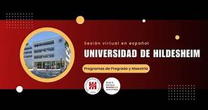 Sesión virtual en español Universidad de Hildesheim 09 05 2023