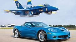 ZR1 Vette vs Jet! - Chevrolet Corvette ZR1 Races A U.S. Navy Fighter Jet
