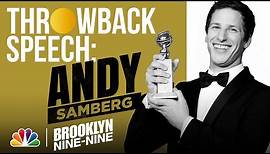 Andy Samberg's 2014 Win for Best Actor in a Comedy - The Golden Globe Awards