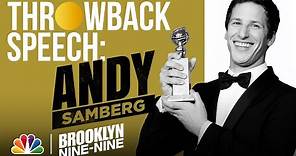 Andy Samberg's 2014 Win for Best Actor in a Comedy - The Golden Globe Awards
