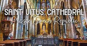 St. Vitus Cathedral The Gothic Cathedral Inside Prague Castle || Former Bohemian Kingdom || Part 2
