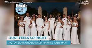 Blair Underwood Marries Longtime Friend Josie Hart in Intimate Caribbean Wedding (Exclusive)