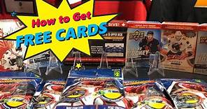 How to get FREE Hockey Cards...Kinda...