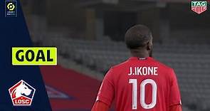 Goal Jonathan IKONE (69' - LOSC LILLE) LOSC LILLE - RC LENS (4-0) 20/21