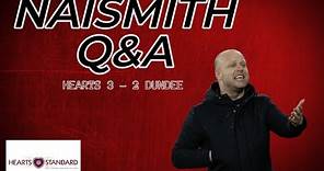 Steven Naismith Q&A - Hearts 3-2 Dundee
