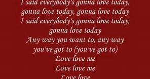 Mika ~ Love Today Lyrics