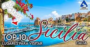 Sicilia, Italia: Los 10 Lugares y Cosas para Visitar | Guía de Viaje en 4K