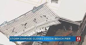 WATCH LIVE: Storm damage closes Cocoa Beach Pier