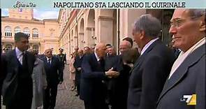 Il saluto di Giorgio Napolitano. Dopo 9 anni lascia il Quirinale