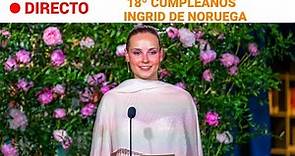 CELEBRACIÓN por el 18º CUMPLEAÑOS de INGRID ALEXANDRA de NORUEGA | RTVE Noticias
