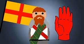 The Northern Irish Flag - The Red Hand of Ulster