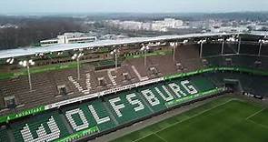 Luftaufnahme Volkswagen Arena VfL Wolfsburg