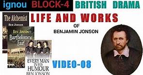 Life and works of Ben Jonson