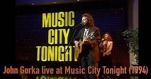 John Gorka live at Music City Tonight ( The Nashville Network, 1994)