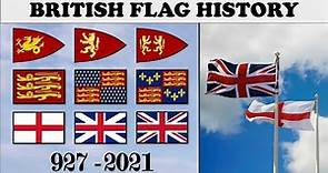 British/English Flag History. Every flag of England and UK 927-2021.