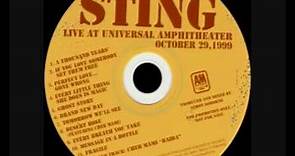Sting - Ghost Story - Live at Universal Amphitheatre