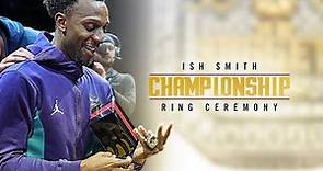 Ish Smith Championship Ring Ceremony 💍