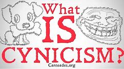 What is Cynicism? (Ancient Philosophy)