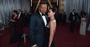 Terrence Howard & Mira Pak - 2017 Oscars E! Glambot