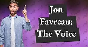 Did Jon Favreau voice Paz Vizsla?