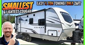 Big Features Under 26ft Long!! 2023 Cougar 22RBS Couple's Camping Travel Trailer