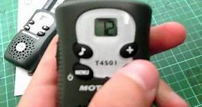 Motorola免職照無線電對講機(T4501)