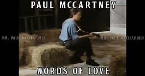 Paul McCartney - Words Of Love (SUBTITULADA)