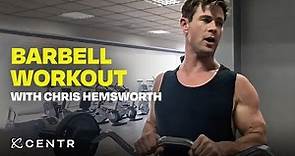 A free barbell workout with Chris Hemsworth