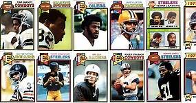 1979 Topps Football Cards - 12 Most Valuable - Wax Pack Gods