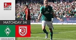 Celebrations in Bremen! | SV Werder Bremen - Jahn Regensburg 2-0 | Highlights | MD 34 – BL2 - 21/22