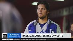 Ex-Dodger Trevor Bauer settles lawsuits with sexual assault accuser