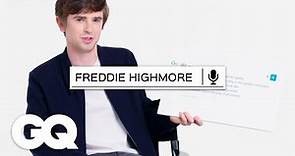 Freddie Highmore de "The Good Doctor" responde todo de Google | GQ México