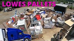 I Bought A Whole Tractor Trailer Load Of Lowes Liquidation Pallets To Resale In My Thrift Store