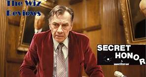 Philip Baker Hall's Excellent Performance Carries This One Man Film - Review of Secret Honor