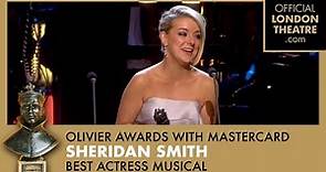 Sheridan Smith wins Best Actress in a Musical | Olivier Awards 2011 with Mastercard