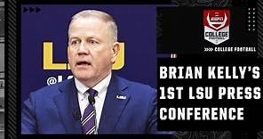 Best of Brian Kelly's introductory LSU presser after leaving Notre Dame | College Football on ESPN