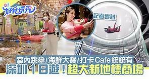 深圳一日遊｜商場室內跳傘/海鮮大餐 實測WeChat Pay HK港幣付款