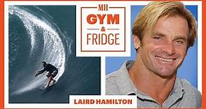 Surf Icon Laird Hamilton Opens His Home & Shares Pool Training Routine | Gym & Fridge | Men's Health
